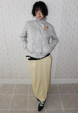 HIGH-NECK SWEAT JACKET