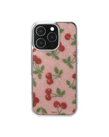 Cherry Blush Epoxy Silver Case