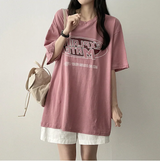 Ix ピグメントボクシーフィット半袖Tシャツ