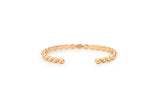 26SS★ [Premium Plating] Ice Cushion Cuff Bangle