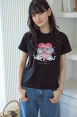 26SS★ チェリーベスティクロップ半袖Tシャツ