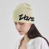 New Wave Varzar Jacquard Beanie Light Yellow