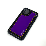カラーポケット (purple) スマホケース (epoxy bumper)