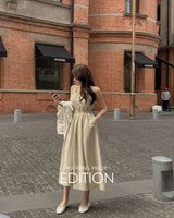 [MADE] Joen belt long dress