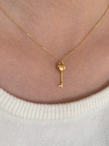 Knock heart key Necklace