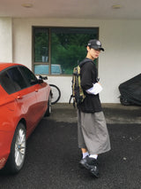 カラーブロックレイヤードベーシックロングスリーブ2C