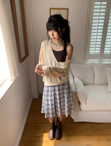 Tecto Summer V-Neck Loose-Fit Knit