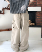 Poner Cation Parachute Diagonal Cargo Pants