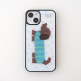 PUPPY WHITE case (glass bumper)