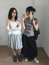 Mono Tie-Up Sleeveless (4color)