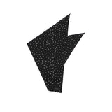 Star Square Scarf (black)
