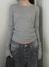 tencel layered tee