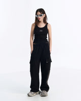 BACK DETAIL SIGNATURE SLEEVELESS (6color)