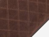 Vintage Jacquard Flap Baguette Shoulder Bag