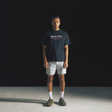 スポーツデプトラインロゴTシャツ - ブラック