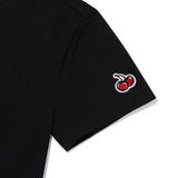 KIRSH X TOKYO ビックチェリークロップTシャツ【ブラック】
