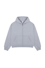 Boxy Heavyweight Zip-Up Hoodie