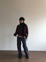 ピンリベットストレートパンツ (2color)