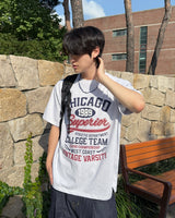 シカゴオーバー半袖Tシャツ