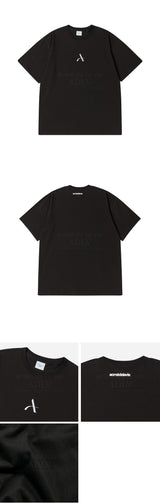 24FW ワンポイントロゴ半袖Tシャツ ブラック