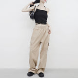 (Unisex) カーデンカーゴストリングパンツ