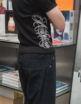 ベリル レタリング リブ ショートスリーブ Tシャツ