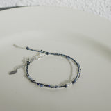 Love even your sadness, line bracelet