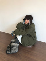 Nutty Suede Trapper Hat (3color)