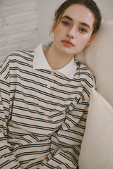 Stripe PK T-shirts (Black)