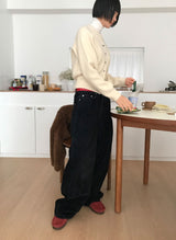 エッセンシャルラウンドニットカーディガン