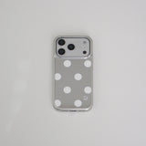 dot white mirror case