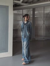 [PREMIUM/MADE] Signature mold maximum denim pants