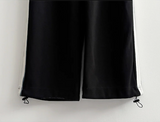 Enz Side Track Line Wide Pants