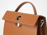 LAZEL MINI ショルダーレザーバッグ / Tan Brown