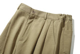 Structured Long Balloon Pants (Deep Beige)