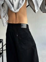 RIPOFFF Khaki Wideleg Pants