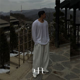 [HFORUS MADE]Forus U - kneck long sleeves IN WHITE