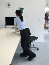 デイリークロップ半袖Tシャツ (10c)