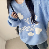 Stayhome Cloud Boxy Fit Knit