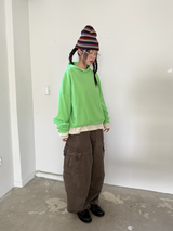 ディッツィーフローラルワッフルT