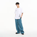 ドローイングデザイン半袖Tシャツ