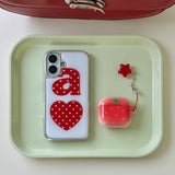 STAR RED Keyring