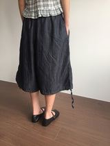 Selvage culottes denim pants (1color)