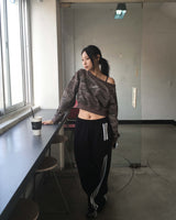 Camo one shoulder mtm