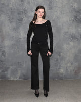 Metal Triclipse Loose Fit Long Sleeve Black