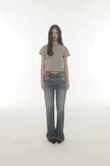 lace bt pants (blue)