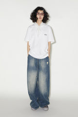 Cooling and breathable denim shorts for summer