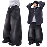リアルビッグバルーンスナップデニムパンツ
