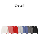 [Unisex] Angora round neck knit(7color)