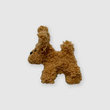 [made] brown dog keyring